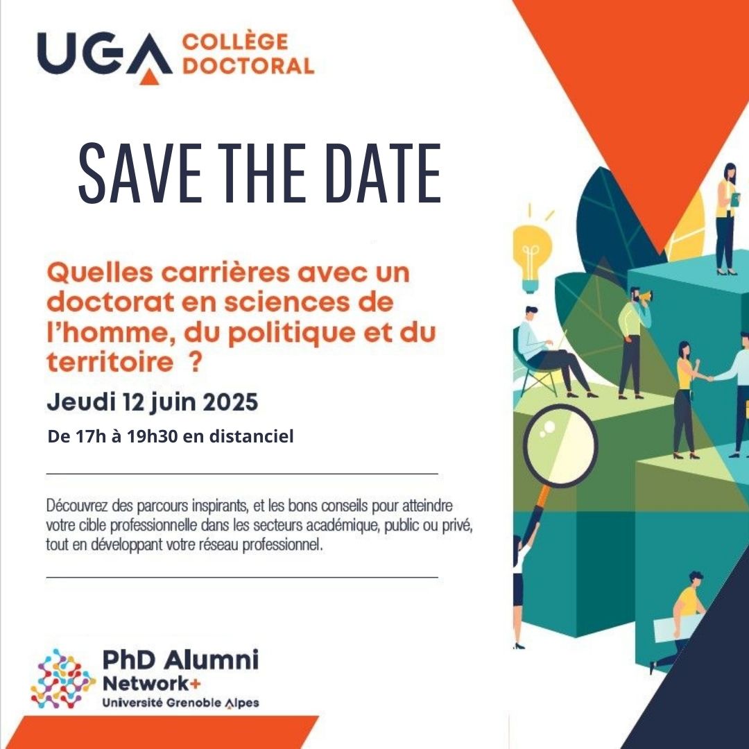 Quelles carrières pour un doctorat en Sciences de l'Homme, du Politique et du Territoire? 